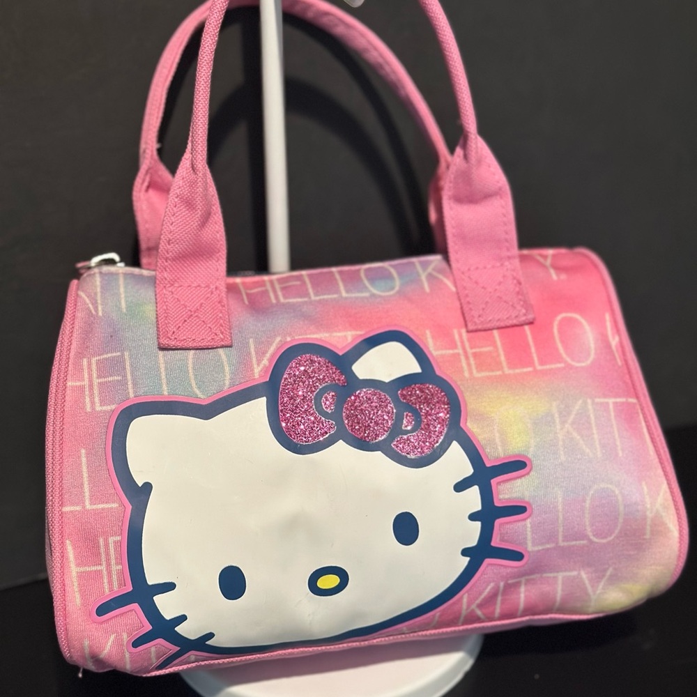Sanrio HELLO KITTY canvas mini purse